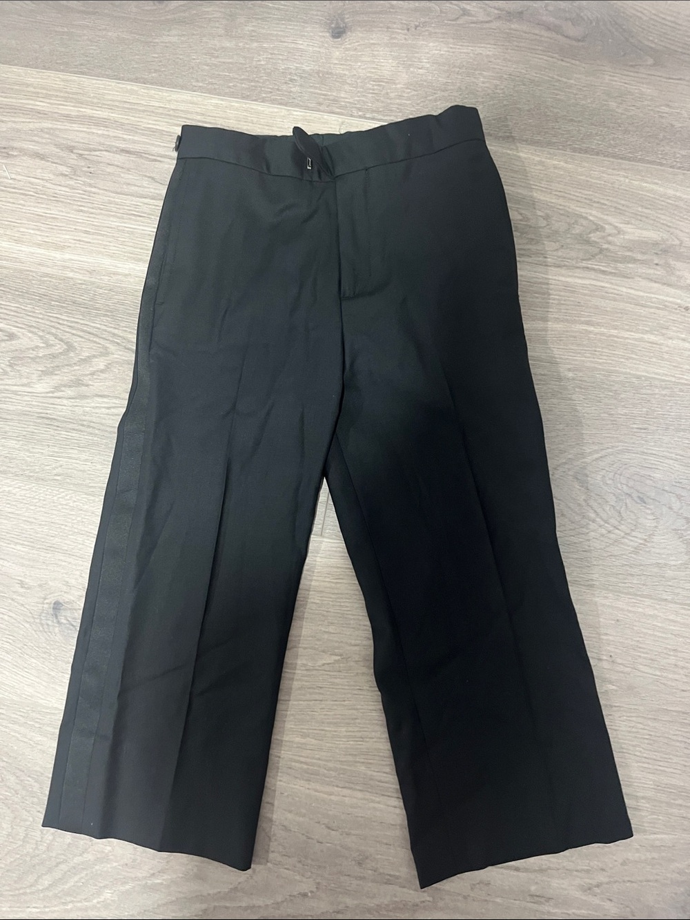 Polo boys black dress pants size 7